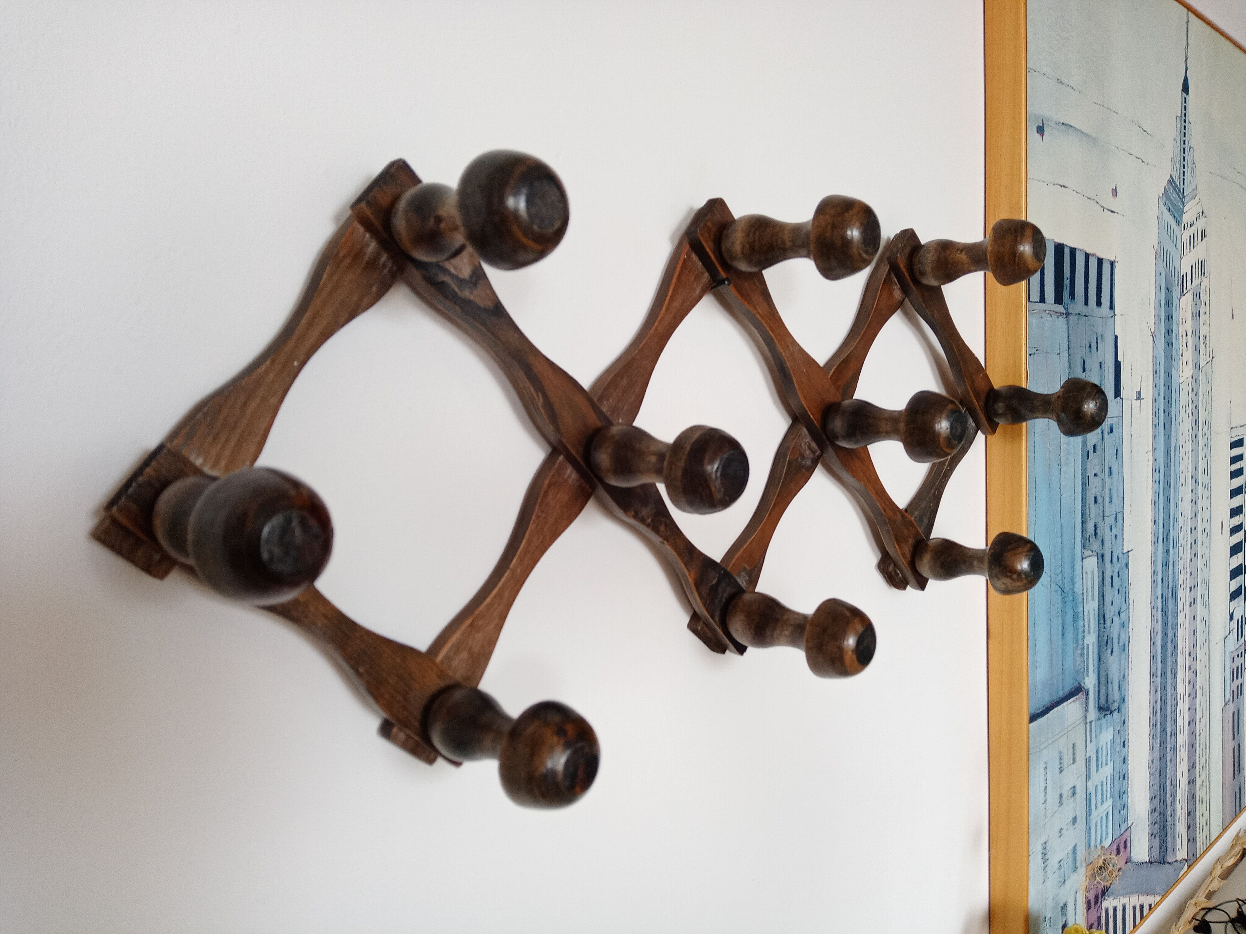 Extendable vintage wood