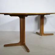 Mid Century Dining Table in Oak by Falster Furniture, 1970s