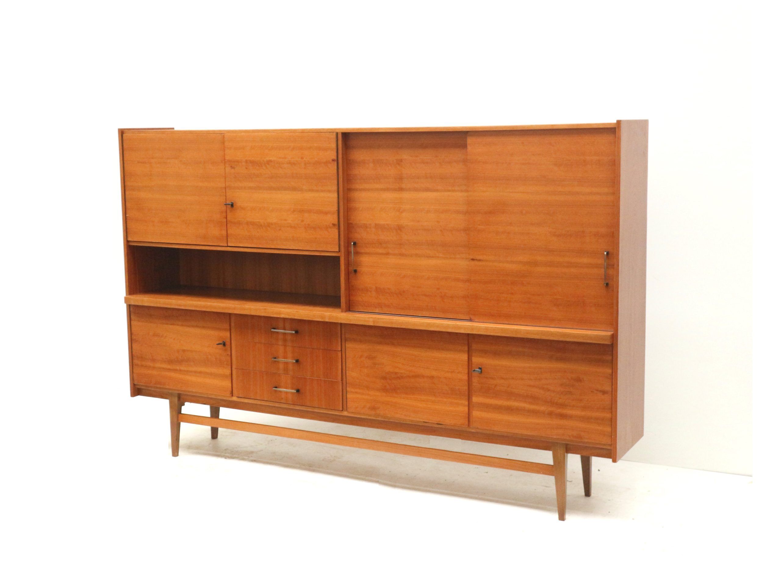 Grand buffet/unité murale vintage des années 1960/1970