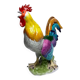 Limoges, large artistic porcelain rooster