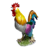 Limoges, large artistic porcelain rooster