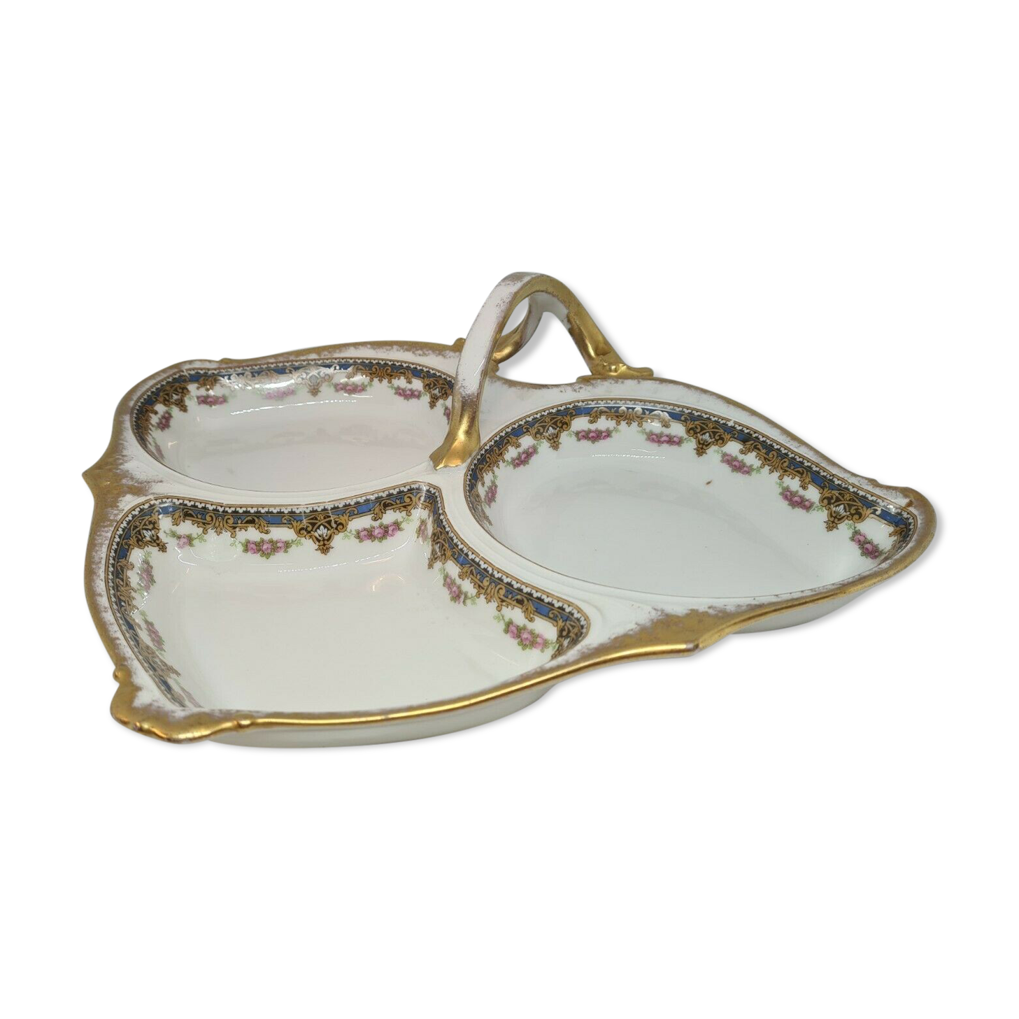 Limoges porcelain presentation dish