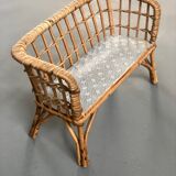 Rattan doll lounge