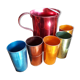 Pichet et verres en aluminium 1960