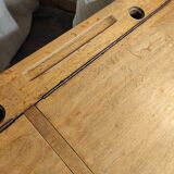 School desk table with locker 1960