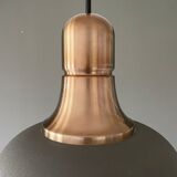 Dutch design 1970s 80s vintage aluminum hanging lamp made  by Raak Amsterdam