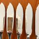 Christofle Cluny model fish cutlery, 12 forks, 12 knives, very good condition