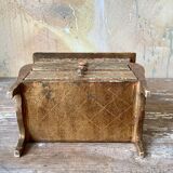 Venetian-style jewelry chest, Florentine wooden