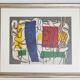 Original lithograph after Fernand Léger, 1946, 62 x 72 cm, framed
