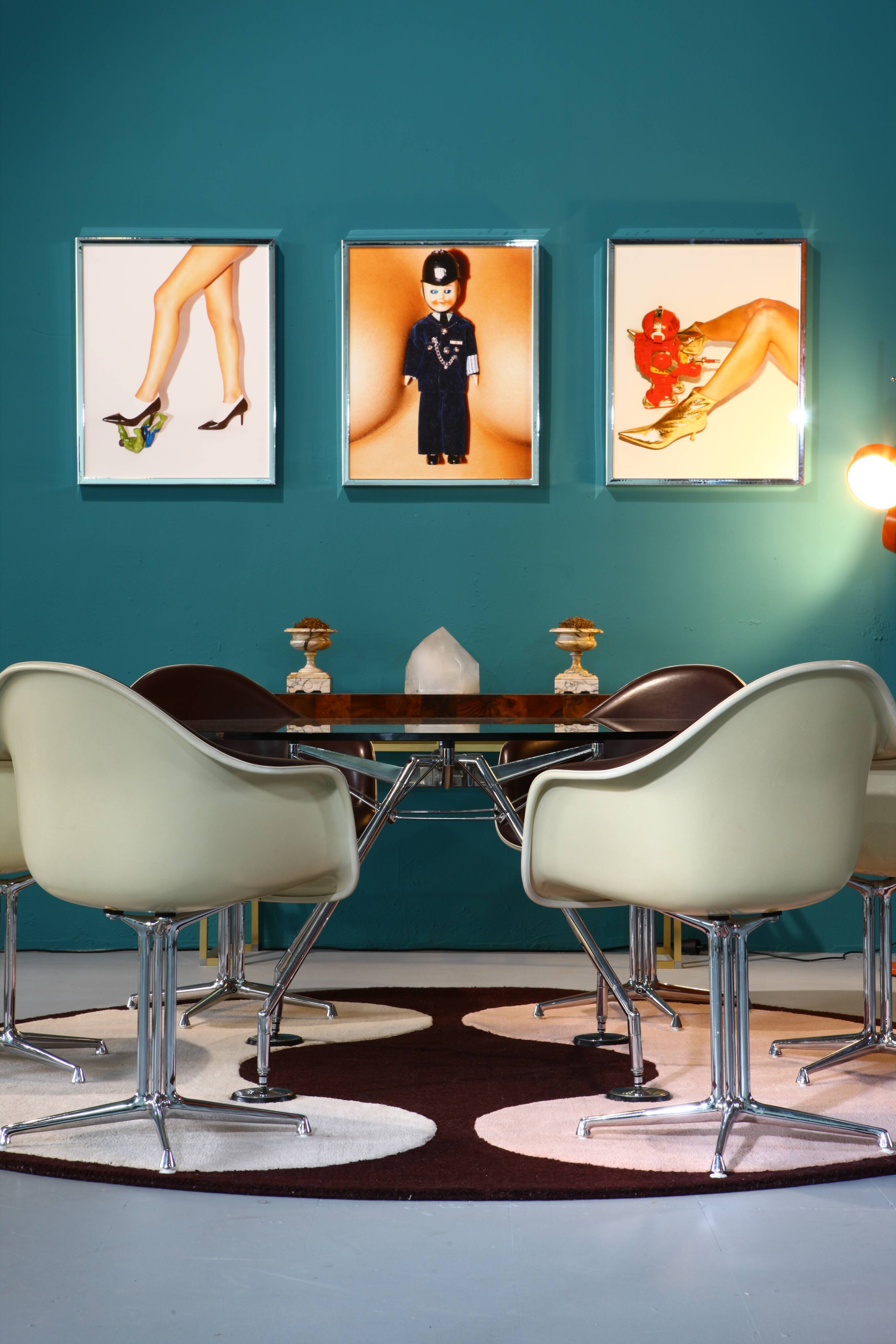 Dax chairs by Ray and Charles Eames for Vitra, 1960s, Set of 6