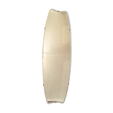 Large mirror beveled freeform, 99 x 28 cm