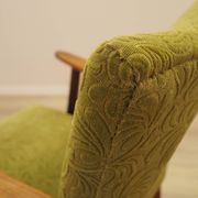 Fauteuil danois vert, années 1960