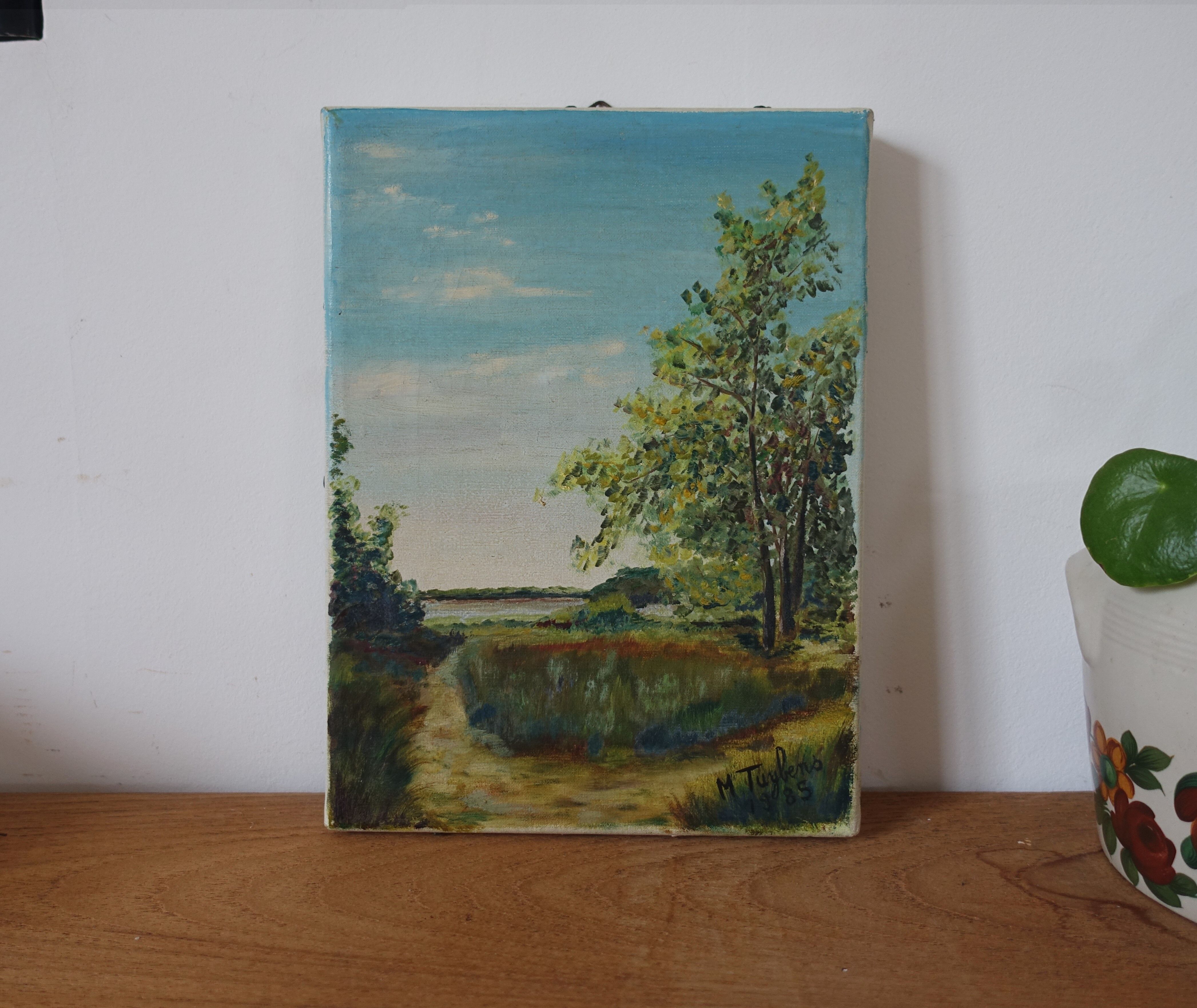 Painting on canvas