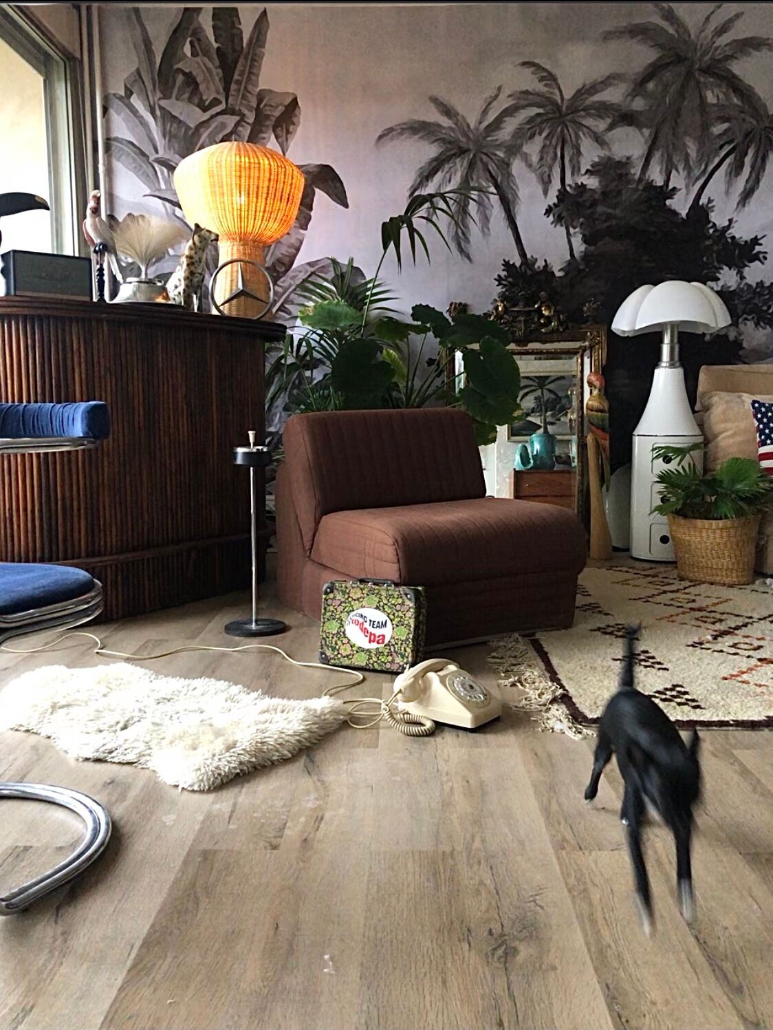 70s convertible chair