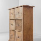 Commode rustique d'art populaire, France années 1900