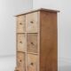 Commode rustique d'art populaire, France années 1900