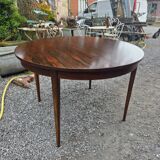 Scandinavian extendable table in rosewood from the 1960s, butterfly extension.