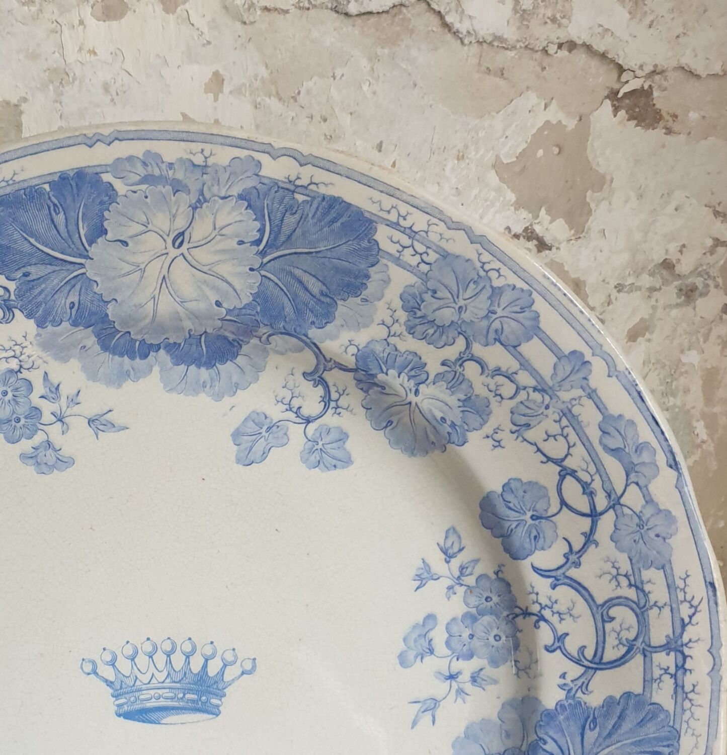 Geranium Saarguemines Iron Earth dish