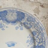 Plat geranium Saarguemines Terre de fer