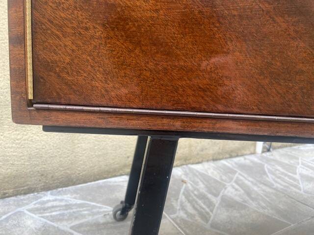 Vintage Formica bar cabinet