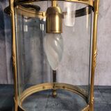 Golden bronze vestibule lantern