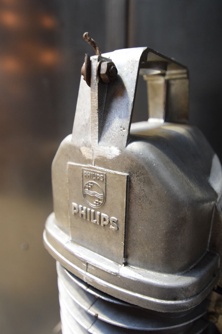 Philips 1960s industrial pendant lamp