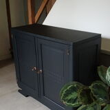 Black art deco buffet