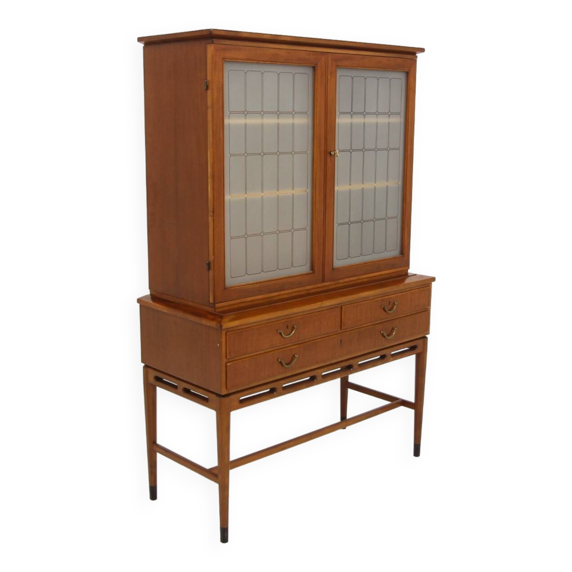 Scandinavian mahogany dresser, Swedish modern, Sweden, 1940