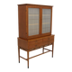 Vaiselier scandinave en acajou, Swedish modern, Suède, 1940