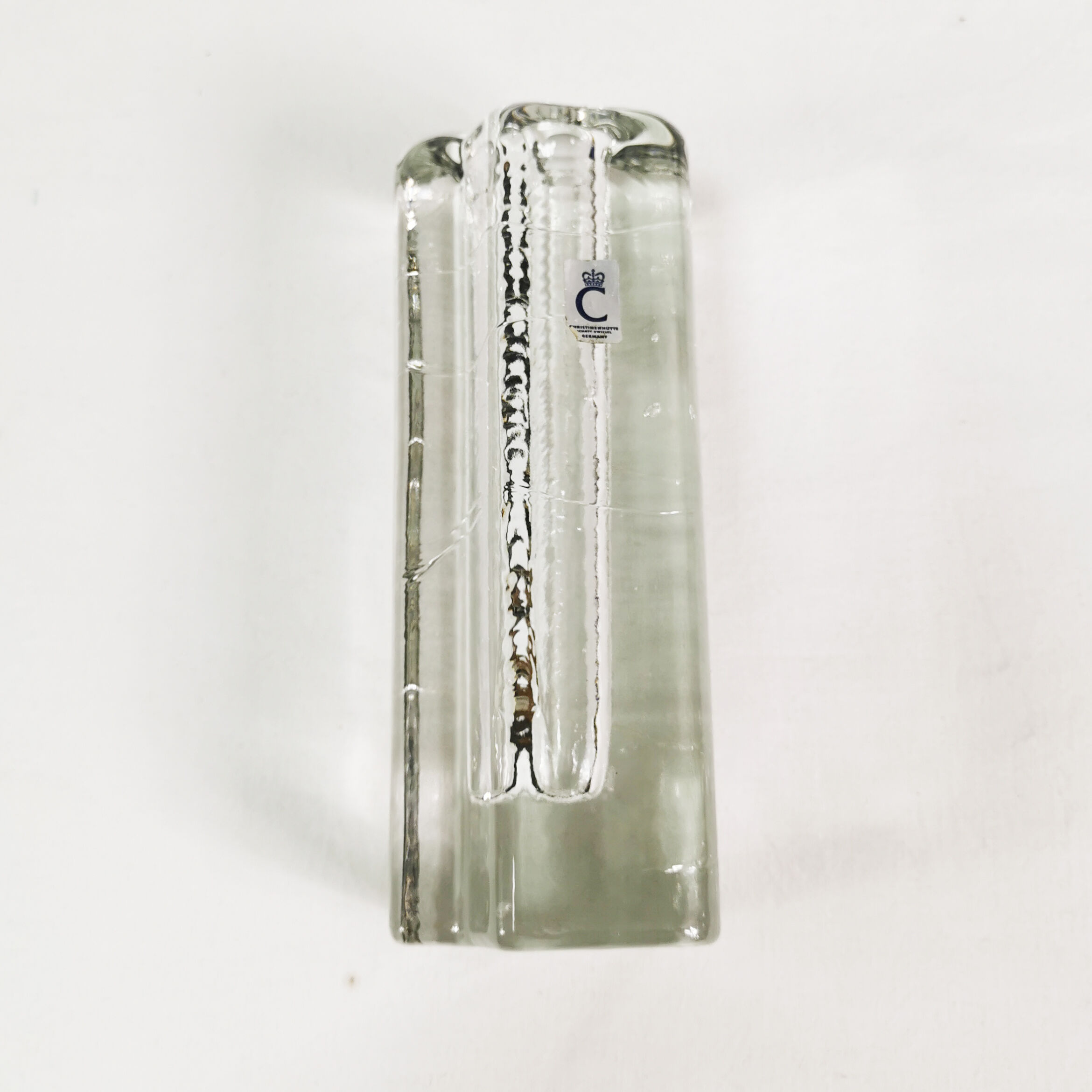 Vase par Christinen Hutte Germany 1960s