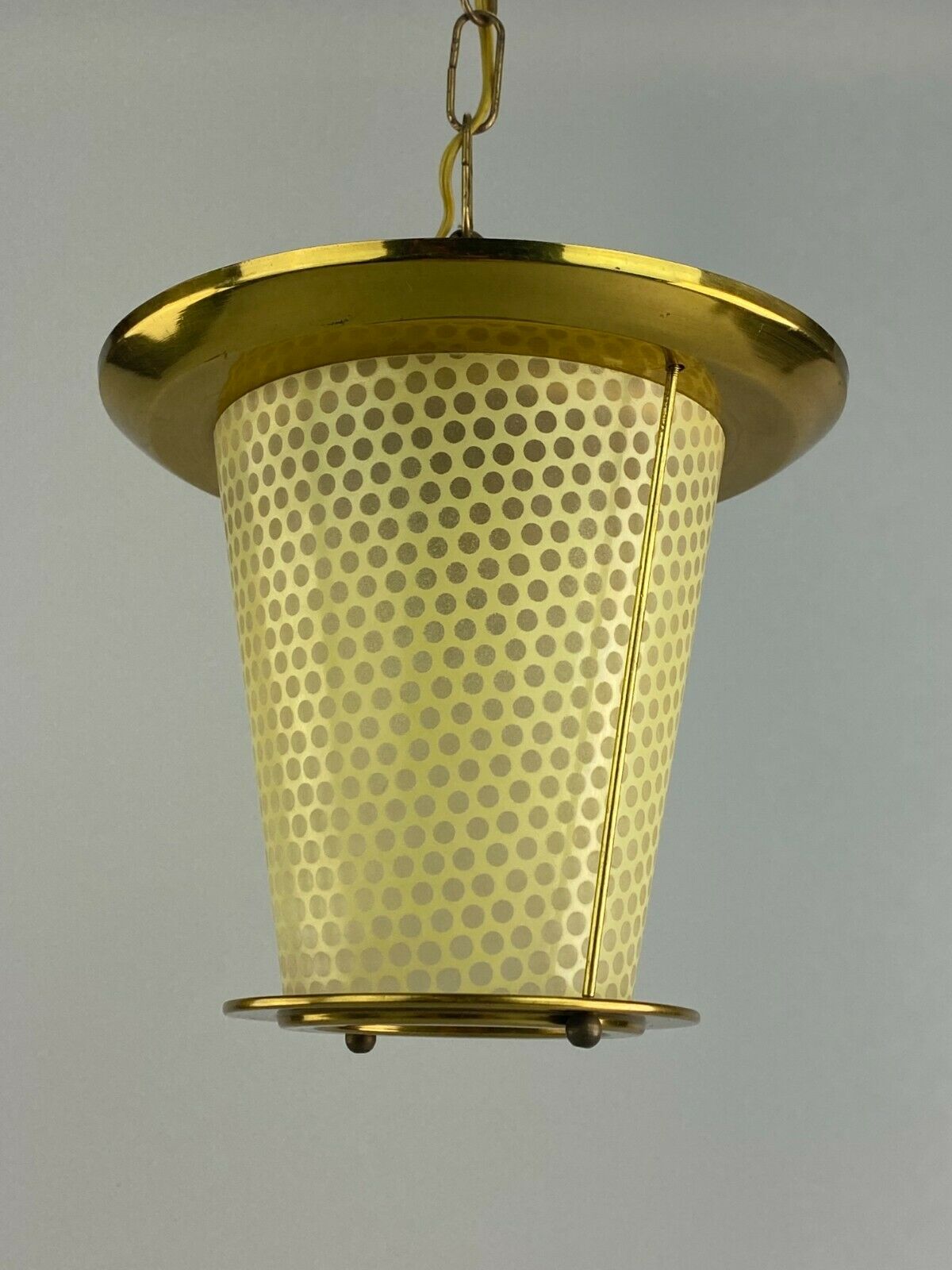 50s 60s lamp light ceiling lamp Mid Century brass design 50s 60s
