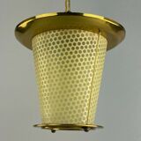 50s 60s lamp light ceiling lamp Mid Century brass design 50s 60s