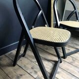 2 vintage Arca folding chairs by Gigi Sabadin for Crassevig