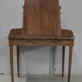 Coiffeuse en noyer massif, style Louis XVI 1900/1920