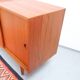 Vintage Danish teak chest of drawers from the 60s/70s, Danish retro style.