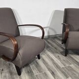 Armchairs by Jindrich Halabala, 1940s, Set of 2