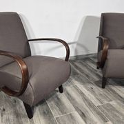 Fauteuils par Jindrich Halabala, 1940s, Set de 2