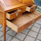 Louis XV Louis XVI period sloping desk in walnut from the 18th century