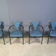 Vintage dining chairs by Belgochrom, set of 4 - 1980s