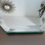 Beveled octagonal mirror 40s 50s