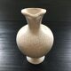 Vase amphore ivoire craquelé