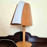 Scandinavian style table lamp designed and manufactured by Lucid France for Hilton Hotel