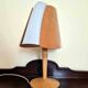 Scandinavian style table lamp designed and manufactured by Lucid France for Hilton Hotel