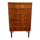 Scandinavian teak chest of drawers, Danish design from the 1950s/60s