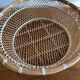 Large XL basket in braided rattan