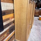 Two-door oak wardrobe - Guillerme & Chambron