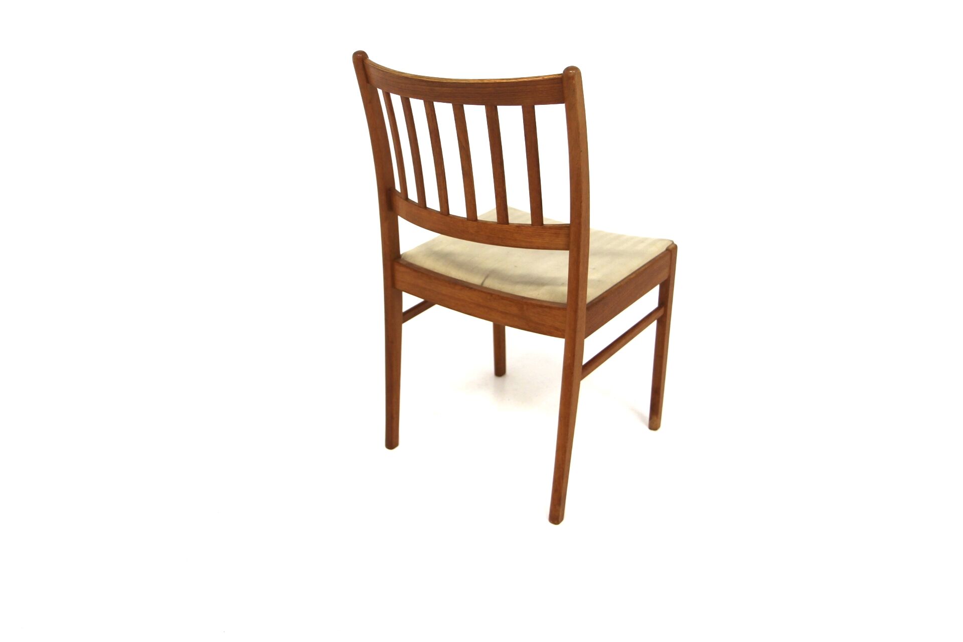Set de 6 chaises scandinave en noyer, Suède, 1960