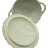 soup tureen Badonviller Théophile Fenal jasmine and butterflies decor