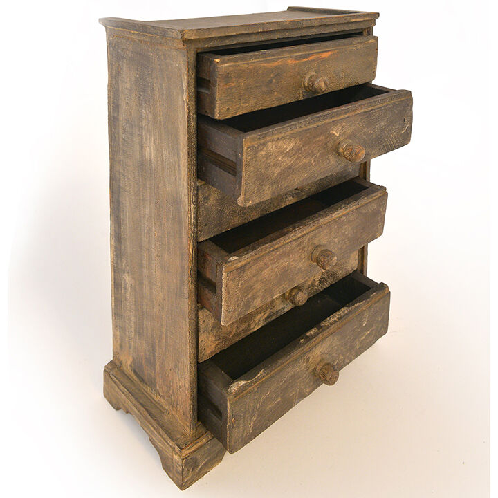 Piece of furniture with 4 drawers