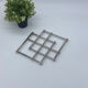 Dessous de plat, métal argenté, art déco, vintage , extensible